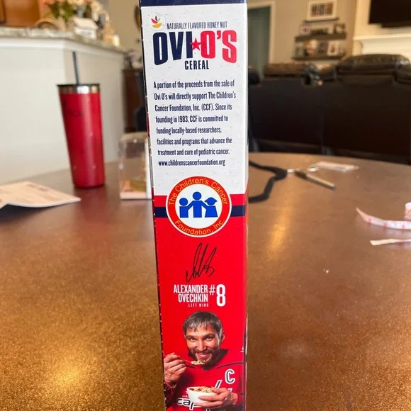 OVI O'S Cereal ALEXANDER OVECHKIN #8 Washington Capitals Collectors Edition 2020 - Picture 4 of 6
